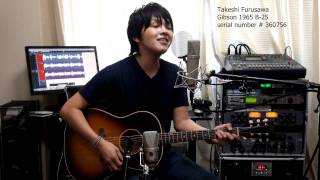 I Will The Beatles Gibson 1965 B25 古澤剛 Takeshi Furusawa [upl. by Nimra688]