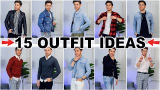 15 OUTFITS Fáciles Para Verte MÁS ATRACTIVO  Outfits Para Hombres [upl. by Corry552]