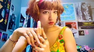 asmr  giving you a manicure jersey accent it’s 1969 [upl. by Binah]