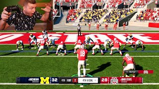 Michigan vs Ohio State in College Football 25 [upl. by Rednal]