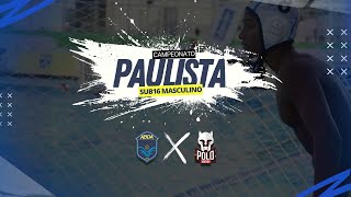 PAULISTA DE POLO AQUÃTICO SUB20  MASCULINO  ABDA X PAINEIRAS  TV ABDA [upl. by Lednyk521]