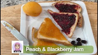 Blackberry And Apricot Jam Recipe FARM COOKING BY RUBI AND NUZHAT [upl. by Ognimod]