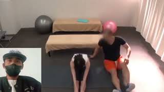 Stretching and Massage Treatment For Back Pain Spine Part 1 xNzoOnqyE0 001138 002 [upl. by Westerfield]