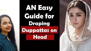 Do you cover your head with a Duppatta Here are The correct styles and techniques to do it [upl. by Bazar70]