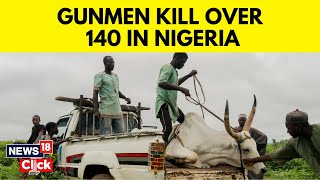 Nigeria News  At Least 140 Villagers Killed By Suspected Herders In Nigeria  English News  N18V [upl. by Clementas768]