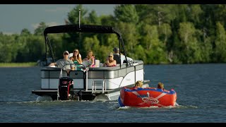 Manitou Value Pontoon The 2021 Aurora LE [upl. by Eelime]