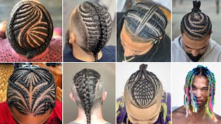 Most Stylish Cornrows For Men 2024  Braids Hairstyles For Men 2024  New Men Styles [upl. by Dweck]