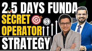 Free stock market training  2 5 days funda  Secret operator Strategy  2 5 दिन का FUNDA [upl. by Atcele608]