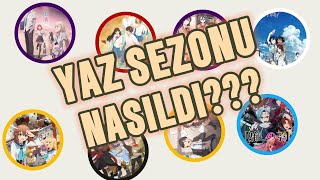 YAZ SEZONU NASILDI  SEZONUN ENLERİ  NELER İZLENİR [upl. by Nbi]