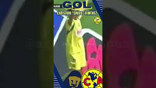 Águila Retro  Gol de Christian Giménez a Pumas  Apertura 2005  Águila en linea [upl. by Pokorny]