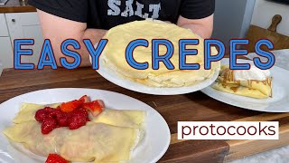 Easy Crepes with Chef Frank [upl. by Bullis]