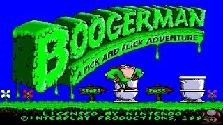 Intro  Gameplay Boogerman A Pick and Flick Adventure Super Nintendo HD [upl. by Derfnam]