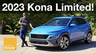 2023 Hyundai Kona Limited AWD  Feature Packed Subcompact SUV [upl. by Nylyoj]