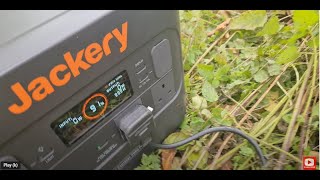 JACKERY 2000 PRO TO THE RESCUE [upl. by Tengler]