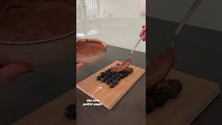 Recept na virální borůvkovou čokoládu🍫🫐 nezapomeň tohle video uložit [upl. by Mrots]