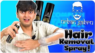 Testing Viral Hair Removal Spray [upl. by Peace]