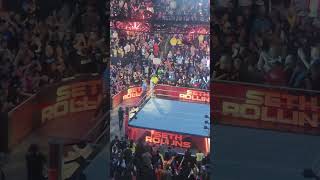 sethfreakingrollins sethrollins wweraw wwe wwesmackdown entrance [upl. by Nowd]