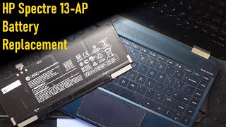 HP Spectre 13AP Battery Replacement [upl. by Bright]