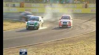 V8 Supercars  Tander vs Coulthard Queensland 2009 [upl. by Aneehc846]