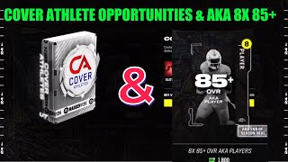 COVER ATHLETES OPPORTUNITY PACK amp AKA 8X 85 “OPPORTUNITIES” Madden 24 Ultimate Team [upl. by Ahtiek]