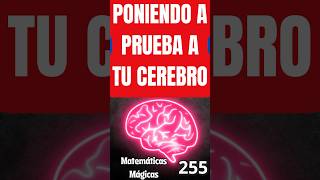 ¿PUEDE RESOLVER ESTO TU CEREBRO  calculomental matemáticas educación maths math shorts [upl. by Ithsav]