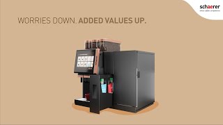 Schaerer Coffee Machines  worries down with ProCare  EN [upl. by Ailimac]