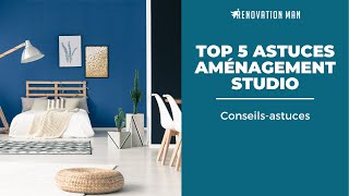 Top 5 des astuces pour aménager votre studio [upl. by Yoccm]