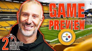 Game Preview Pittsburgh Steelers  2 Minute Drill [upl. by Wylen]