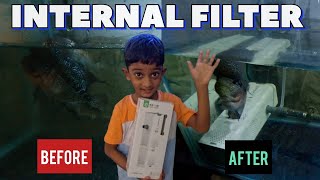 இப்படியொரு Internal Filter To Maintain Fish Tank Clear SimbaaVlogs [upl. by Nnairam]