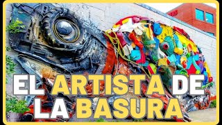 ▶️ BORDALO II CONVIERTE LA BASURA EN ARTE [upl. by Goodrow353]