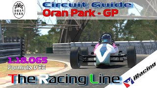 iRacing  Formula Vee  Rookie  Circuit Guide  Oran Park GP  118065  Week 3 [upl. by Gipps839]