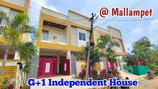 Brand New G1 Independent House For Sale in Mallampet  Direct Owner [upl. by Whitver]