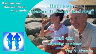 Radreise auf dem BerlinUsedom Radweg  OstseeRadweg  4K [upl. by Triley]