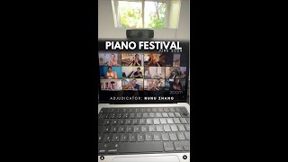 Watch Our Live Online Piano Festival  Adjudication amp Workshop with Nunu Zhang [upl. by Ellierim675]