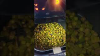 Bhindi fry in Air fryer airfryer bhindi shorts shortsfeed [upl. by Llehsam]