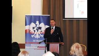 Prof Przemysław Czarnek  IV Kongres Światowego Stowarzyszenia Republika Polonia 9 X 24 Warszawa [upl. by Brest]