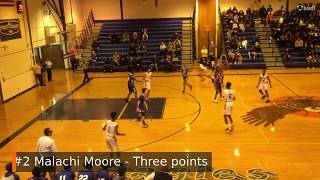 8th Grader Malachi Moore 2023 Copiague High School CoMVP vs Riverhead High School [upl. by Ardnikat]