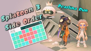 Pearlina Palette Run  Splatoon 3 Side Order [upl. by Ajtak569]