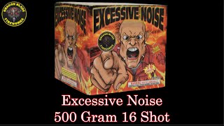 Excessive Noise  500 Gram 16 Shot Firework  Dragon Blade Fireworks [upl. by Zilvia]