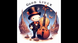 Viola da gamba Ganbare Good luck Violon Cello amp Viola Free BGM [upl. by Myrt]