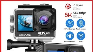 G9Pro Upgraded Action Camera 5K 4K60FPS 48MP 20 Touch LCD EIS Dual Screen WiFi 170D Waterproof 30M [upl. by Nuahs119]