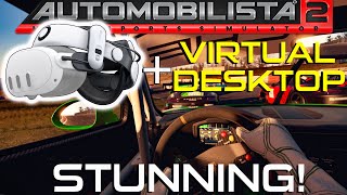 Automobilista 2  Meta Quest 3  Virtual Desktop  RTX4090  AMAZING VISUALS [upl. by Eisak]