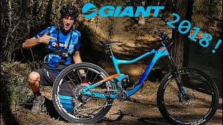 Giant Trance Advanced 1 2018  Test ride amp Review [upl. by Zat935]