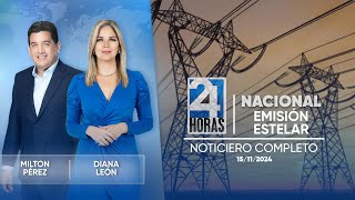 Noticiero de Ecuador Emisión Estelar 15112024 [upl. by Iene]