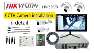 Hikvision CCTV camera installation and configuration  krivitech [upl. by Milissa]