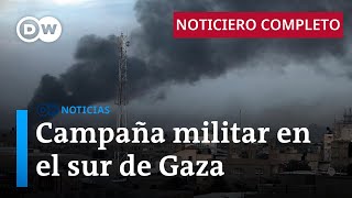 DW Noticias del 11 de diciembre Campaña militar en el sur de Gaza Noticiero completo [upl. by Elery663]