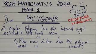 INTERIOR AND EXTERIOR ANGLES OF POLYGONS MATHEMATICS [upl. by Batory]