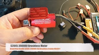 Bad Motor or Bad ESC on Brand New GoolRC Brushless Combo [upl. by Meade914]