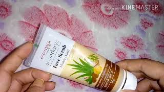 Review of patanjali face scrub  scrub kyu kab or kaise kare jaane [upl. by Genisia728]