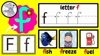 Letter f Jolly Phonics  fJolly phonics jollyphonics sounds letters learning learningenglish [upl. by Dnumyar]